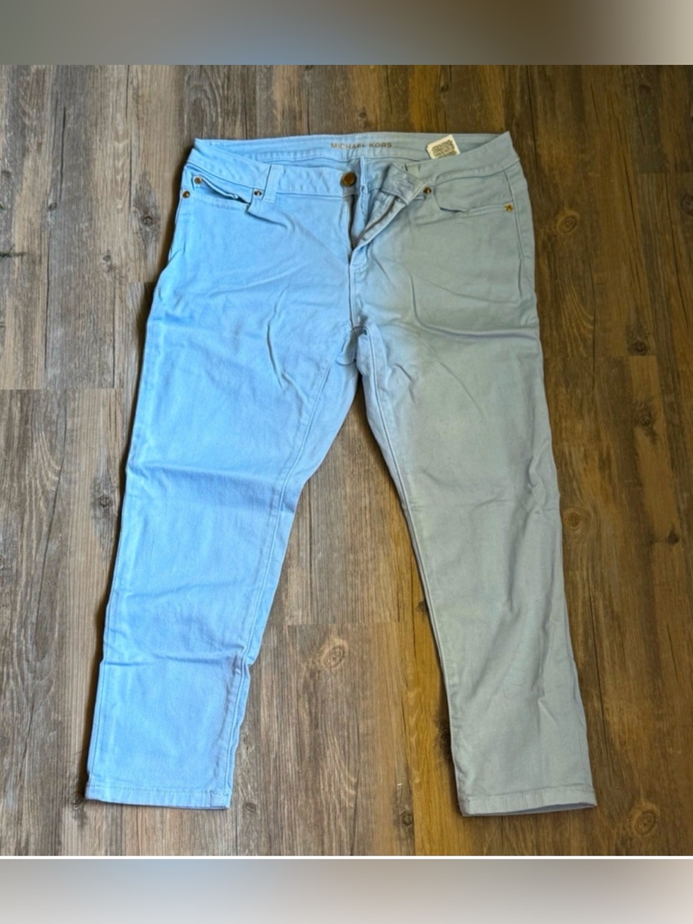 Michael Kors light blue Capris